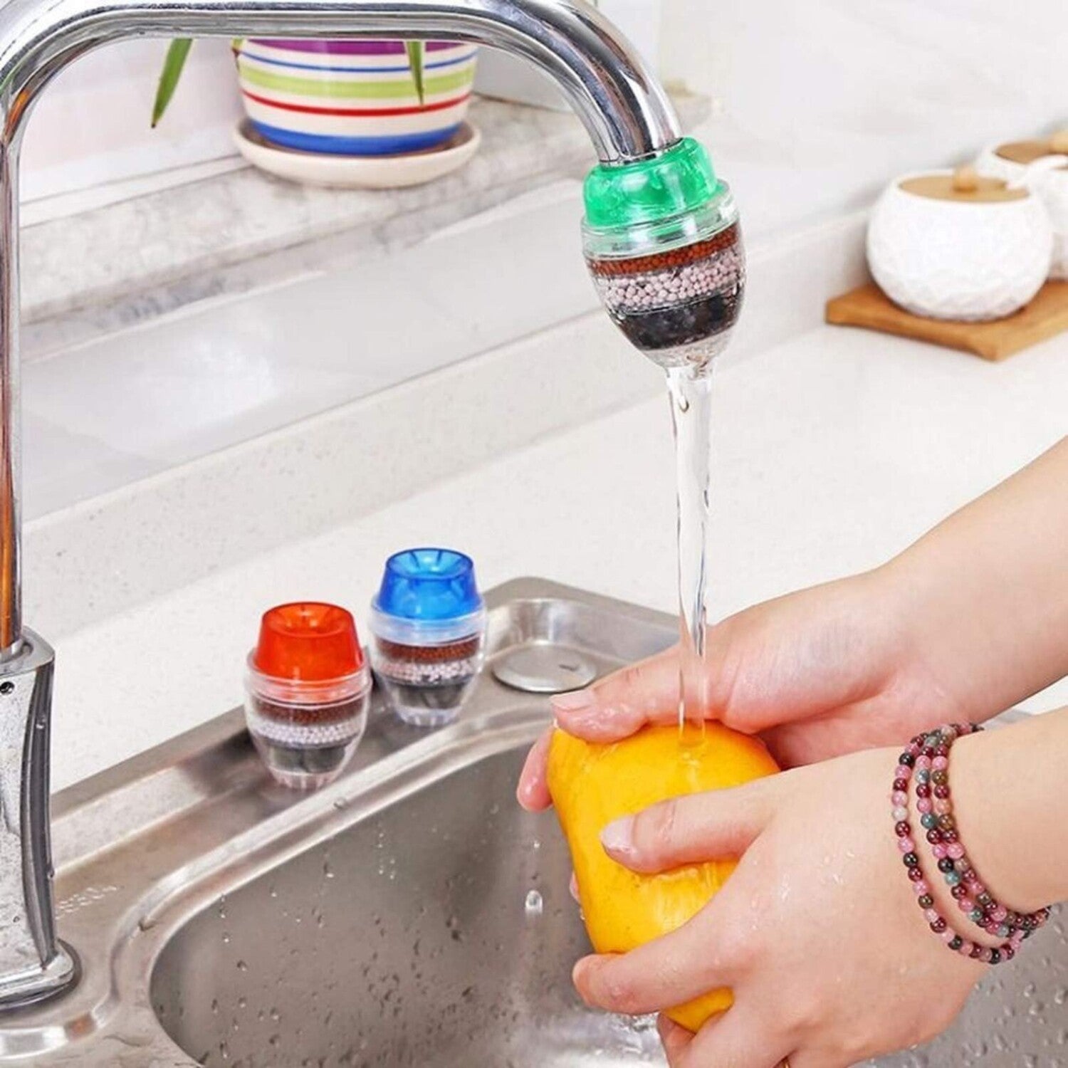 CrystalFilter™ - Filtro purificador de agua para grifo